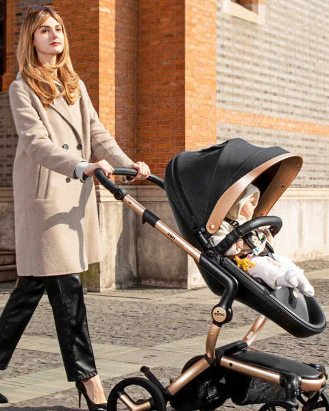 MimaKids Xari Max Limited Edition passeggino black gold