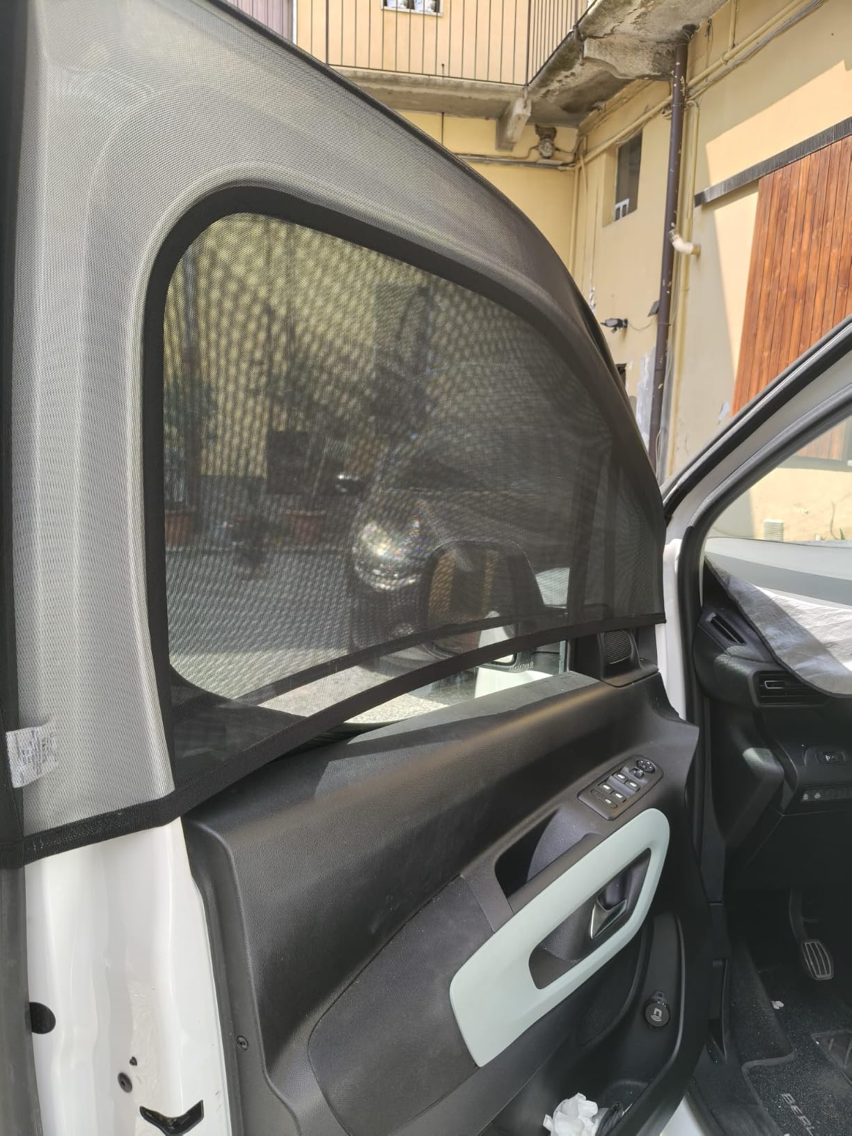 Jané Parasole Auto Finestrino L Blu Set 2 Pezzi UV30+