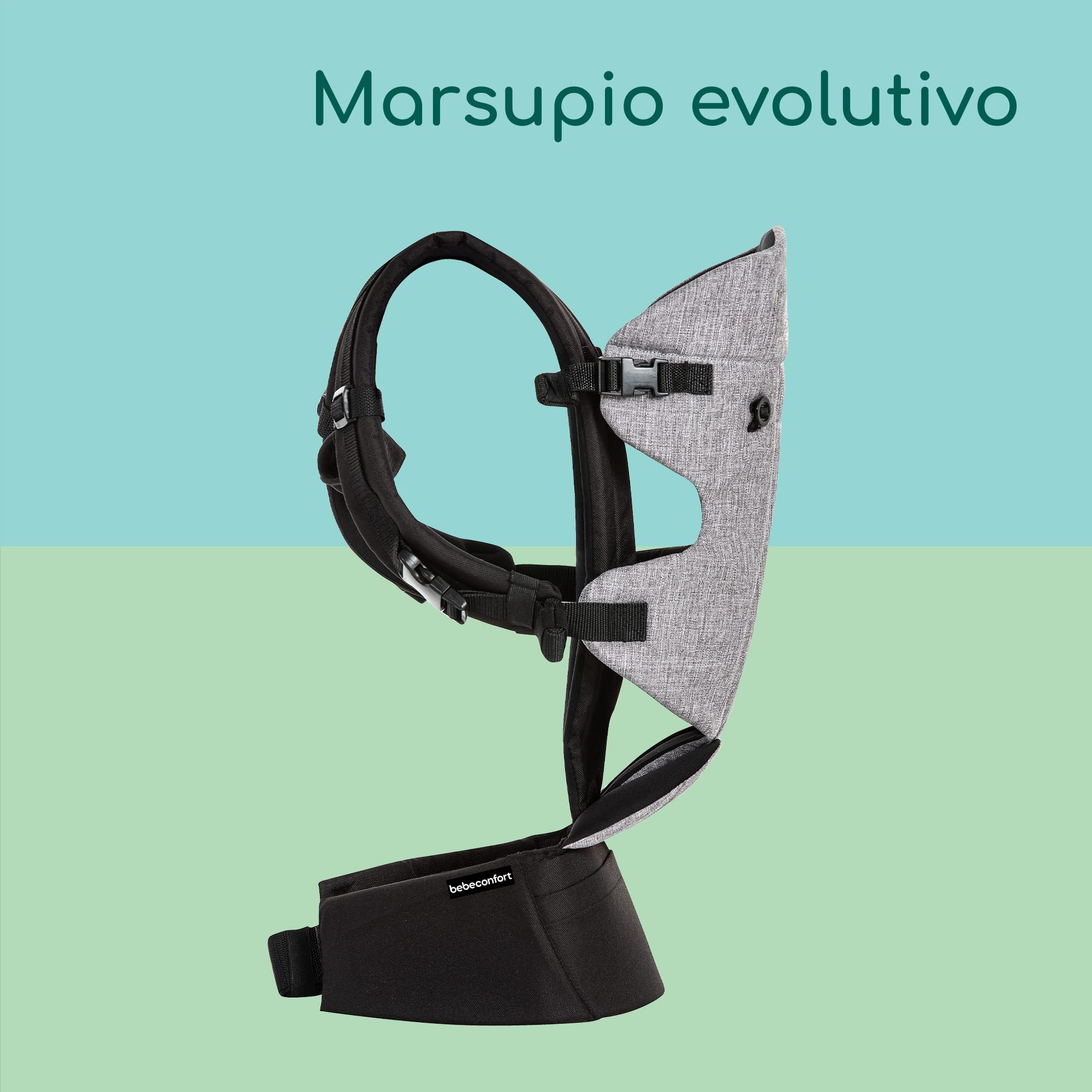 Bébé Confort Go4 Marsupio Ergonomico Black Chic 15 kg