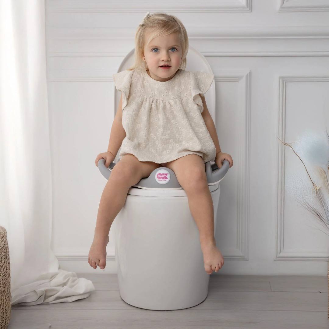 Ok Baby Sofa Riduttore WC con Maniglie
