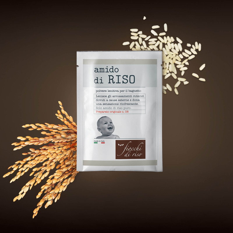 Fiocchi di Riso Amido di Riso bagnetto lenitivo 100 g