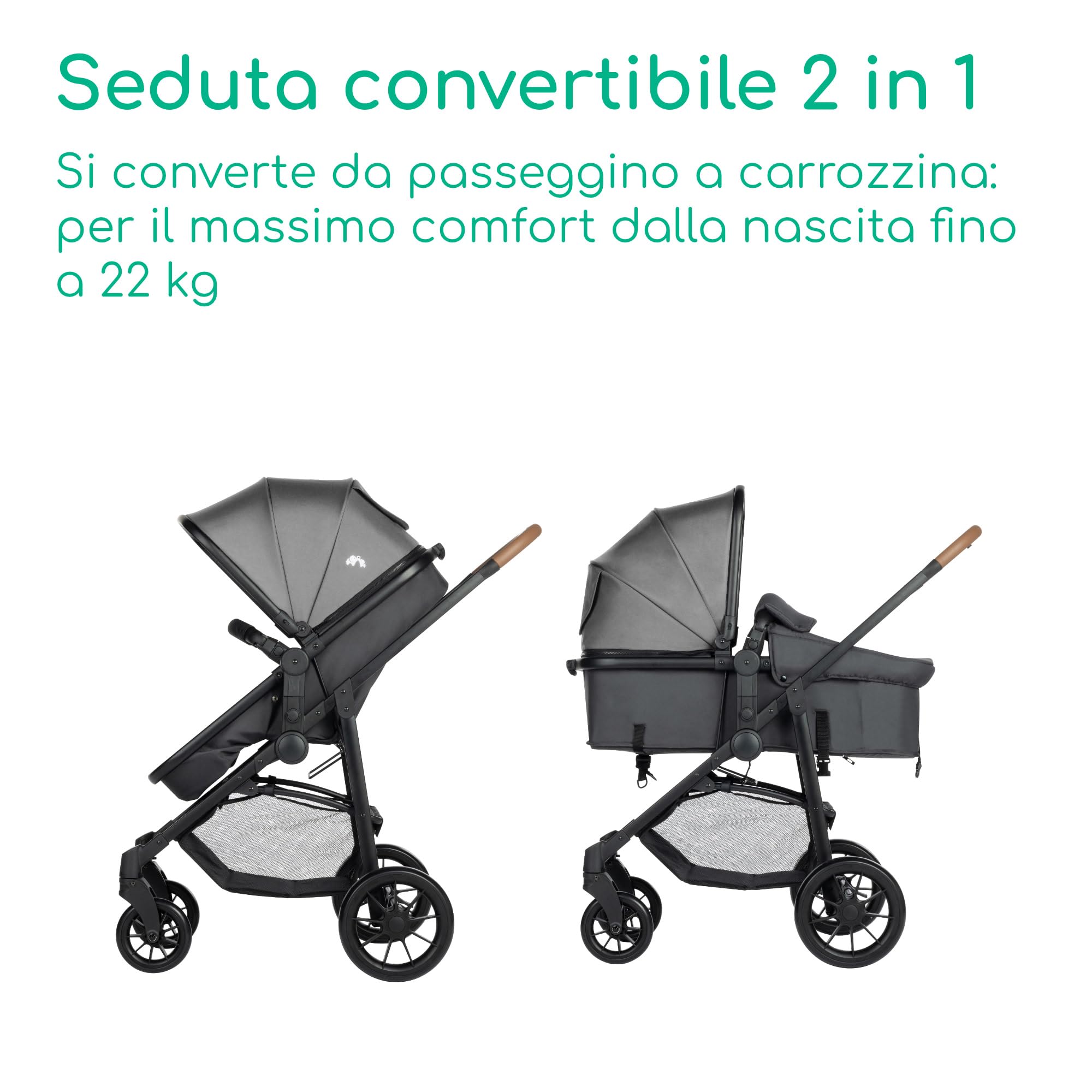 Bebé Confort Haze trio passeggino Tinted Stone i-Size
