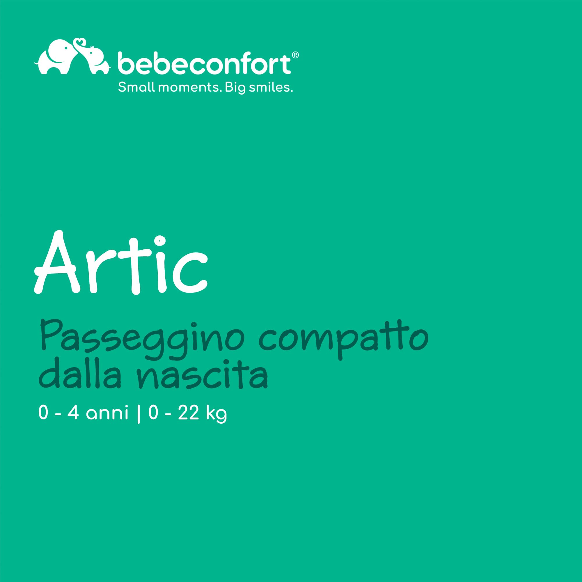 Bebé Confort Artic Passeggino Reclinabile Mineral Graphite 0-22 kg