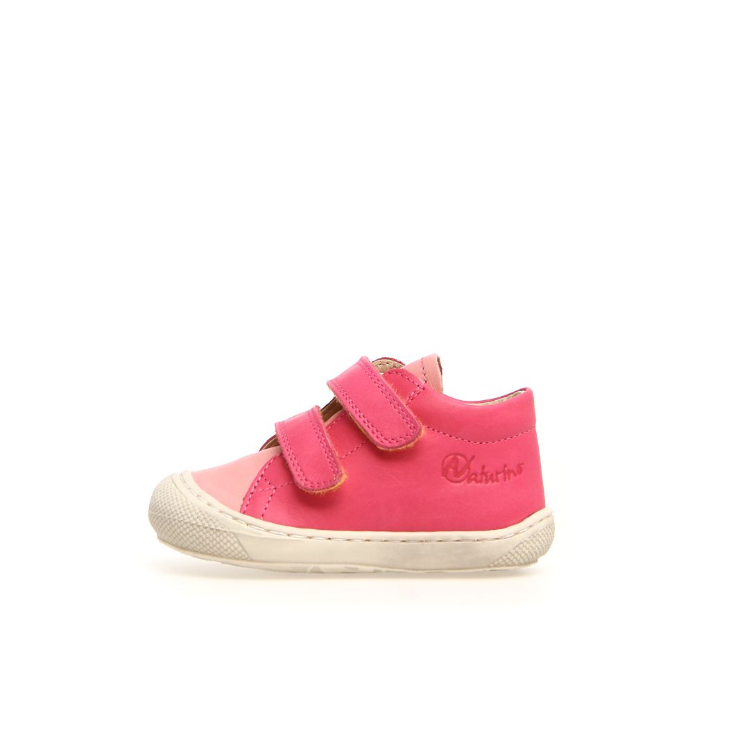 Naturino Cocoon VL scarpine primi passi Candy Flamingo pelle