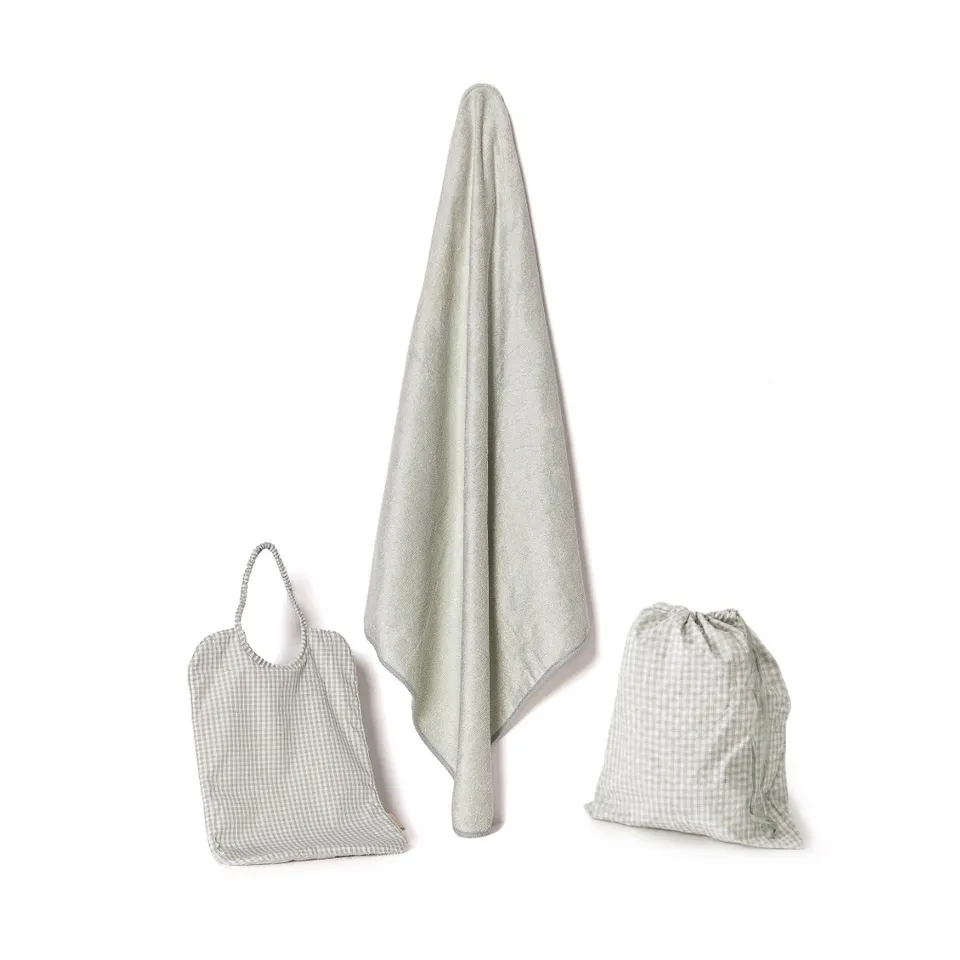 Bamboom Set Asilo 3 pz set scuola in bambù organico