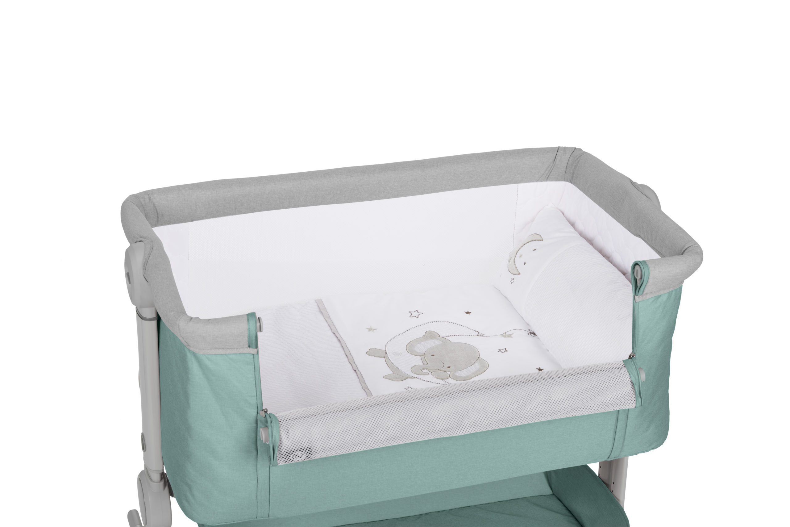 Innovaciones MS Comfy Mini culla con stelle traspirante