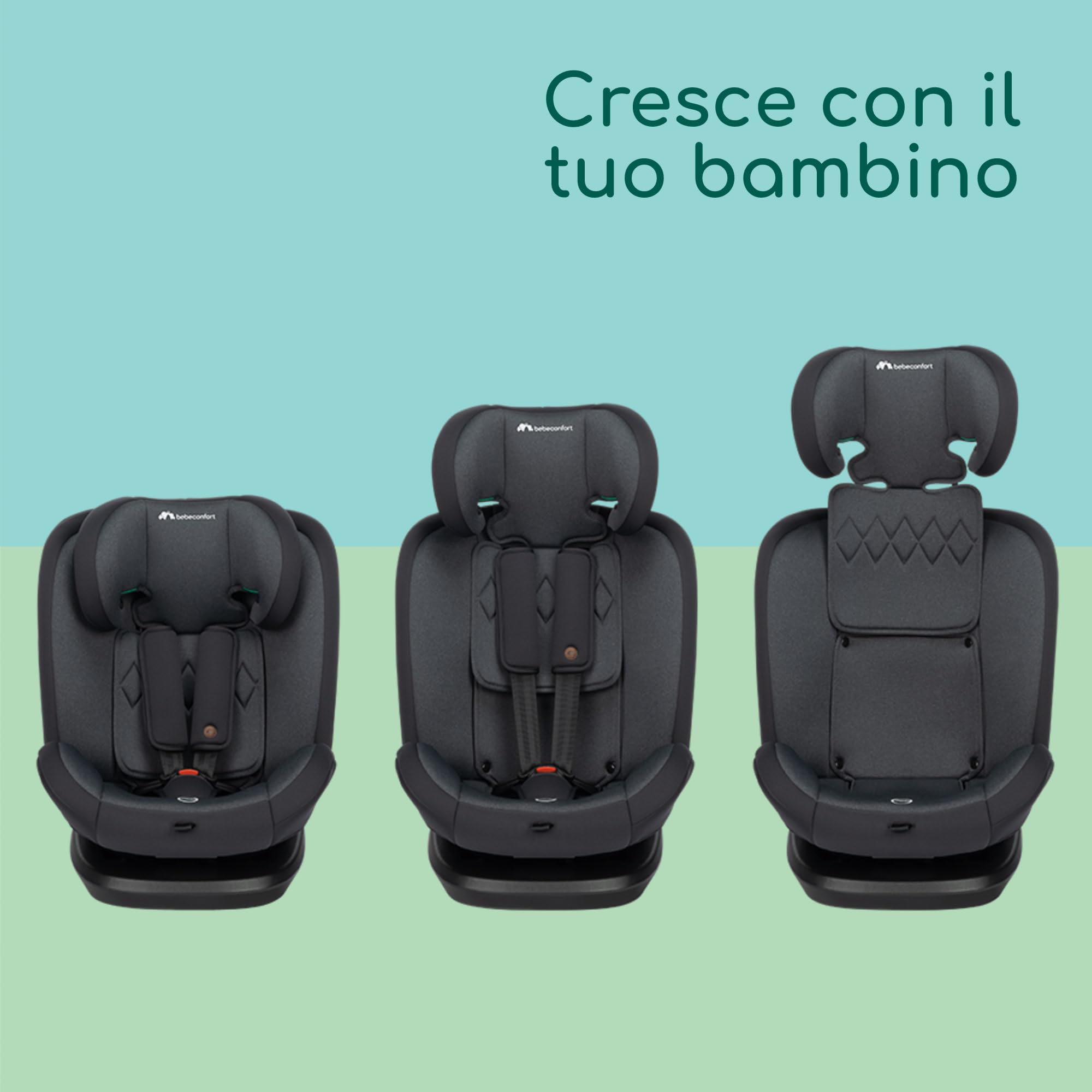 Bébé Confort EverFix i-Size Seggiolino Auto Tinted Black 76-150
