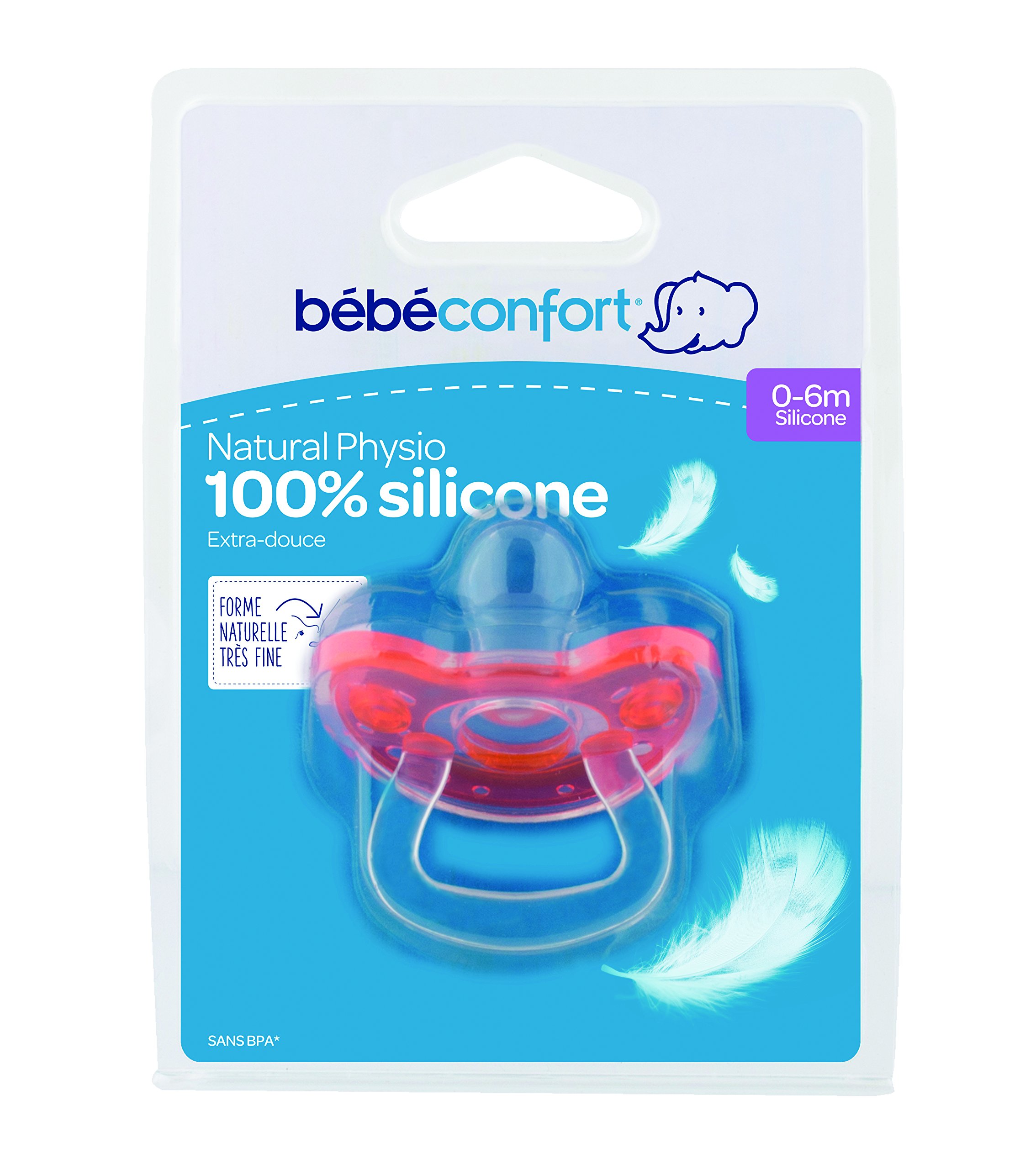 Bebé Confort Physio ciuccio silicone 0-6 mesi fisiologico