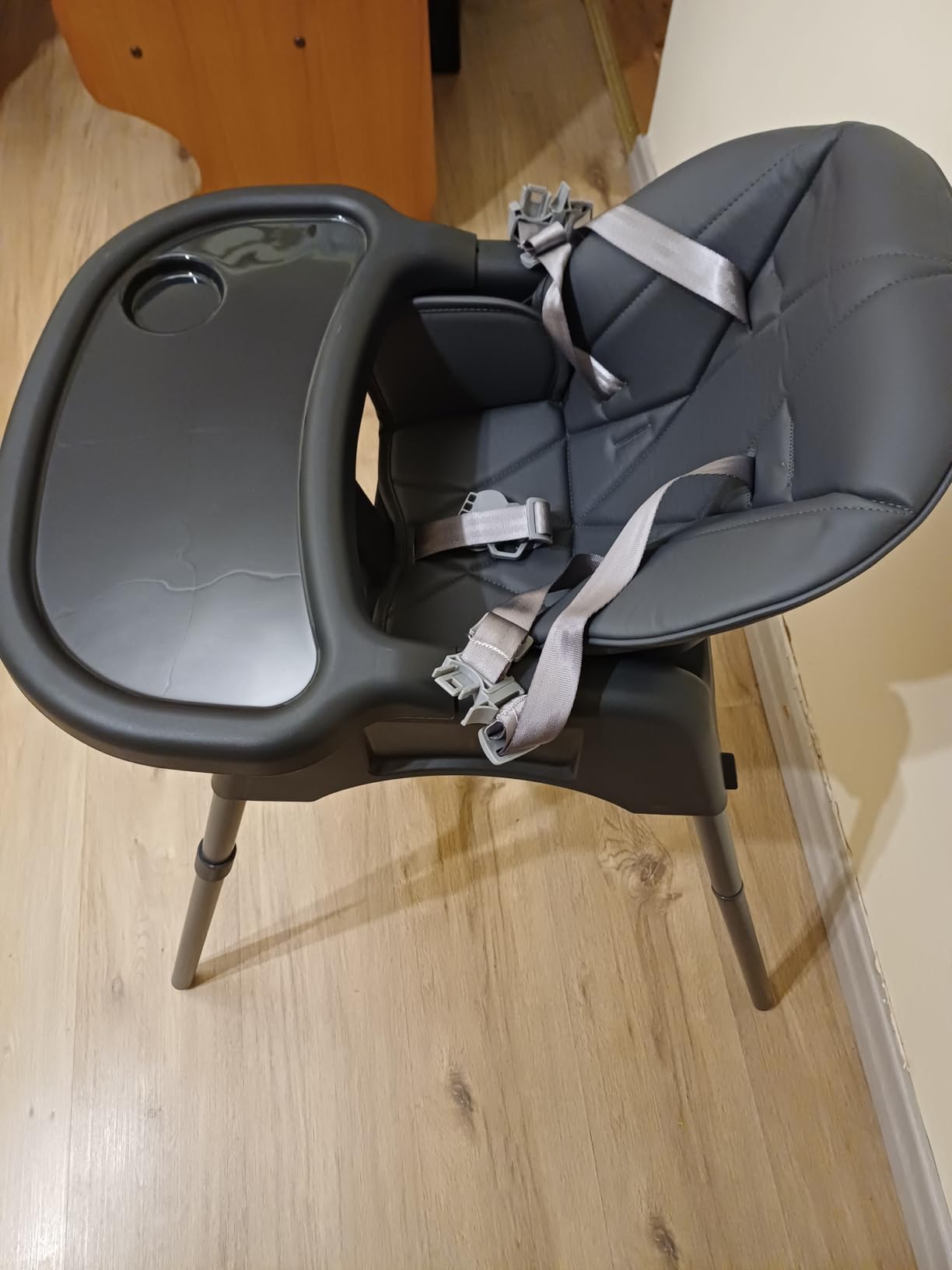Bebé Confort Meely Seggiolone Pappa Dark Grey 2 in 1