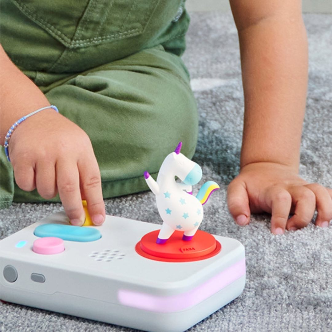 Faba Baby Party personaggio sonoro 15 canzoni 1-3 anni