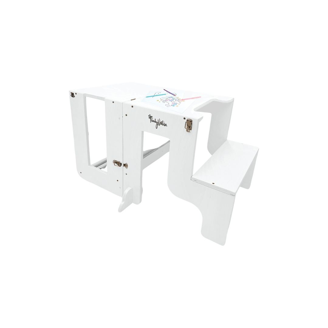 Family Nation Torre Montessori 2 in 1 learning tower legno