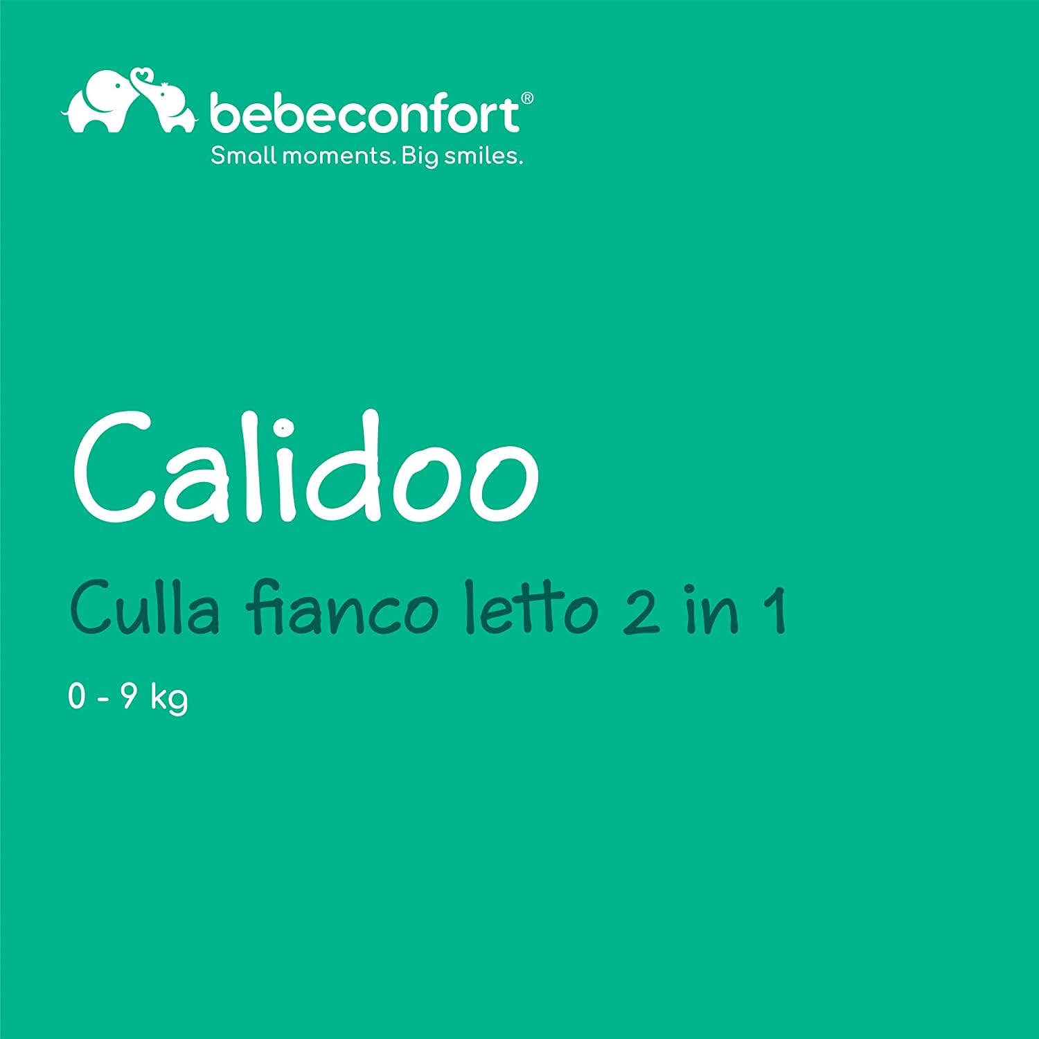 Bebé Confort Calidoo culla fianco letto Grey Mist reclinabile