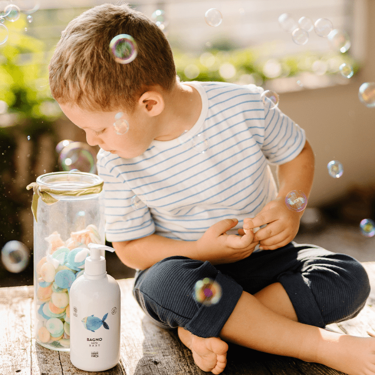 LineaMammaBaby Pasqualino Bagno Baby Cosmos Natural 500 ml
