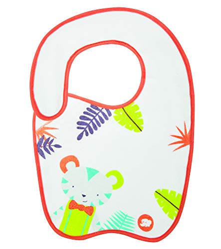 Bebé Confort Bavaglini Cotone Set 5 Pezzi Tema Giungla
