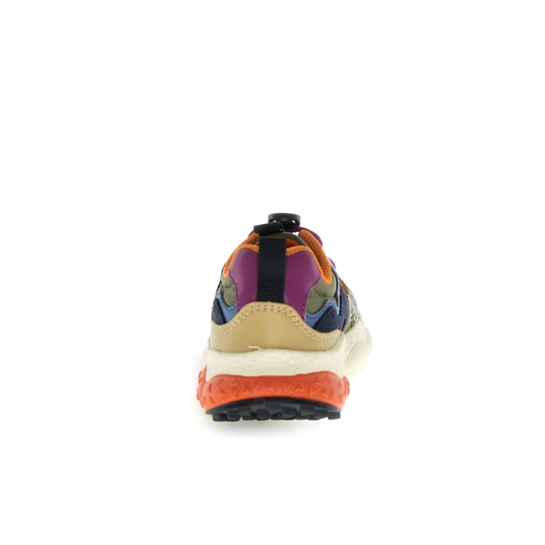 Flower Mountain Yamano 3 Junior sneakers beige-army-navy