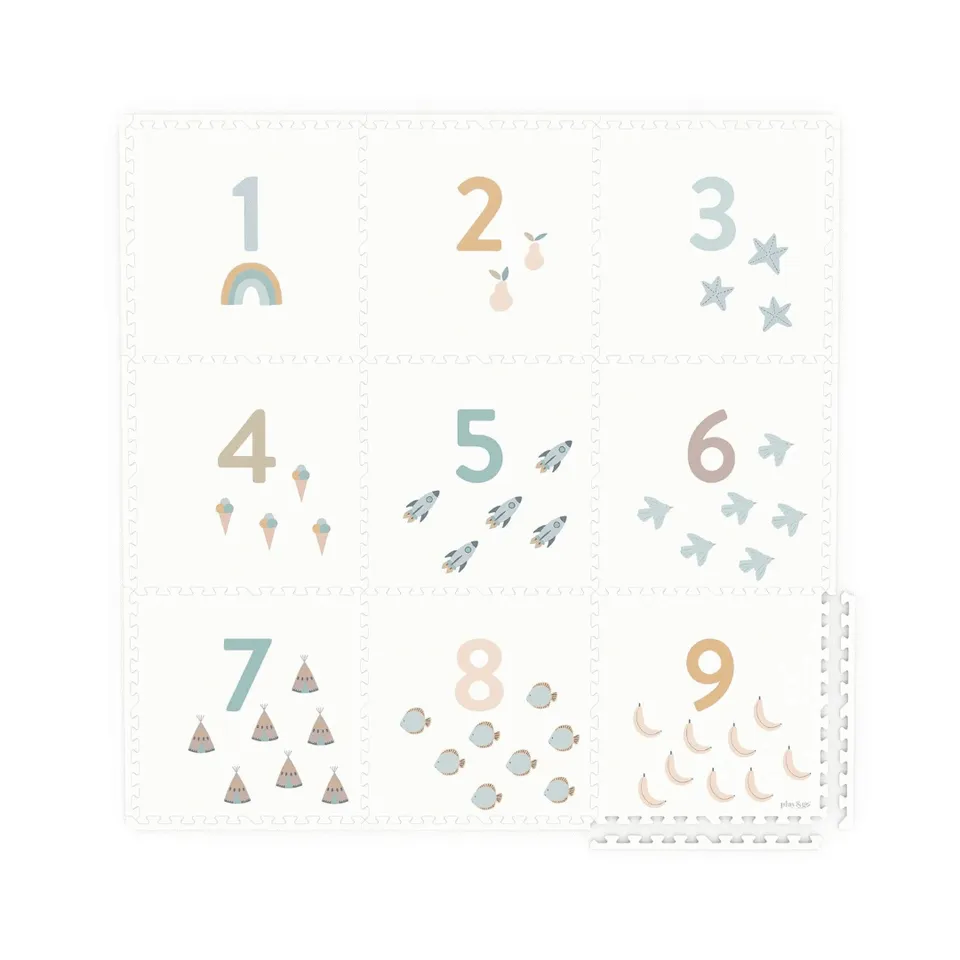 Play&Go EEVAA tappeto puzzle 180x180 cm reversibile