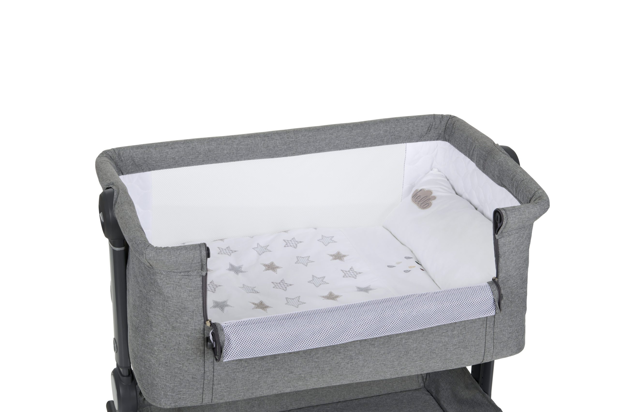 Innovaciones MS Comfy Mini culla con stelle traspirante