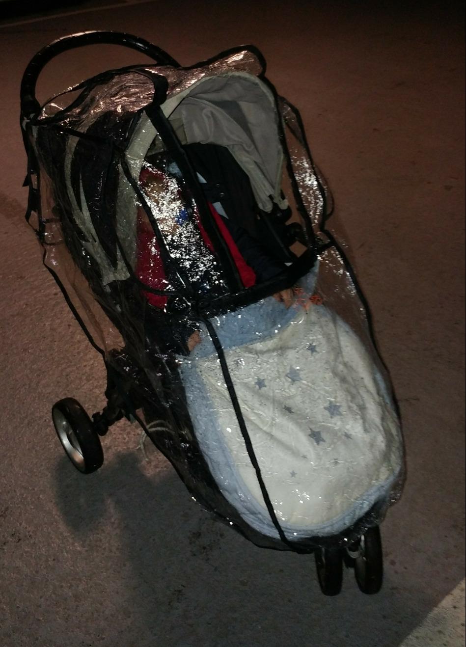 Jané Parapioggia Universale parapioggia passeggino trasparente