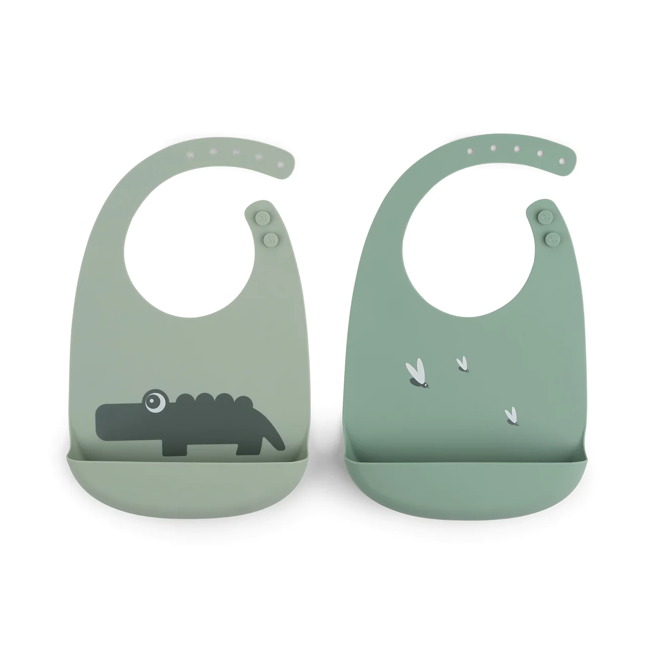 Done by Deer set 2 bavagli silicone con tasca