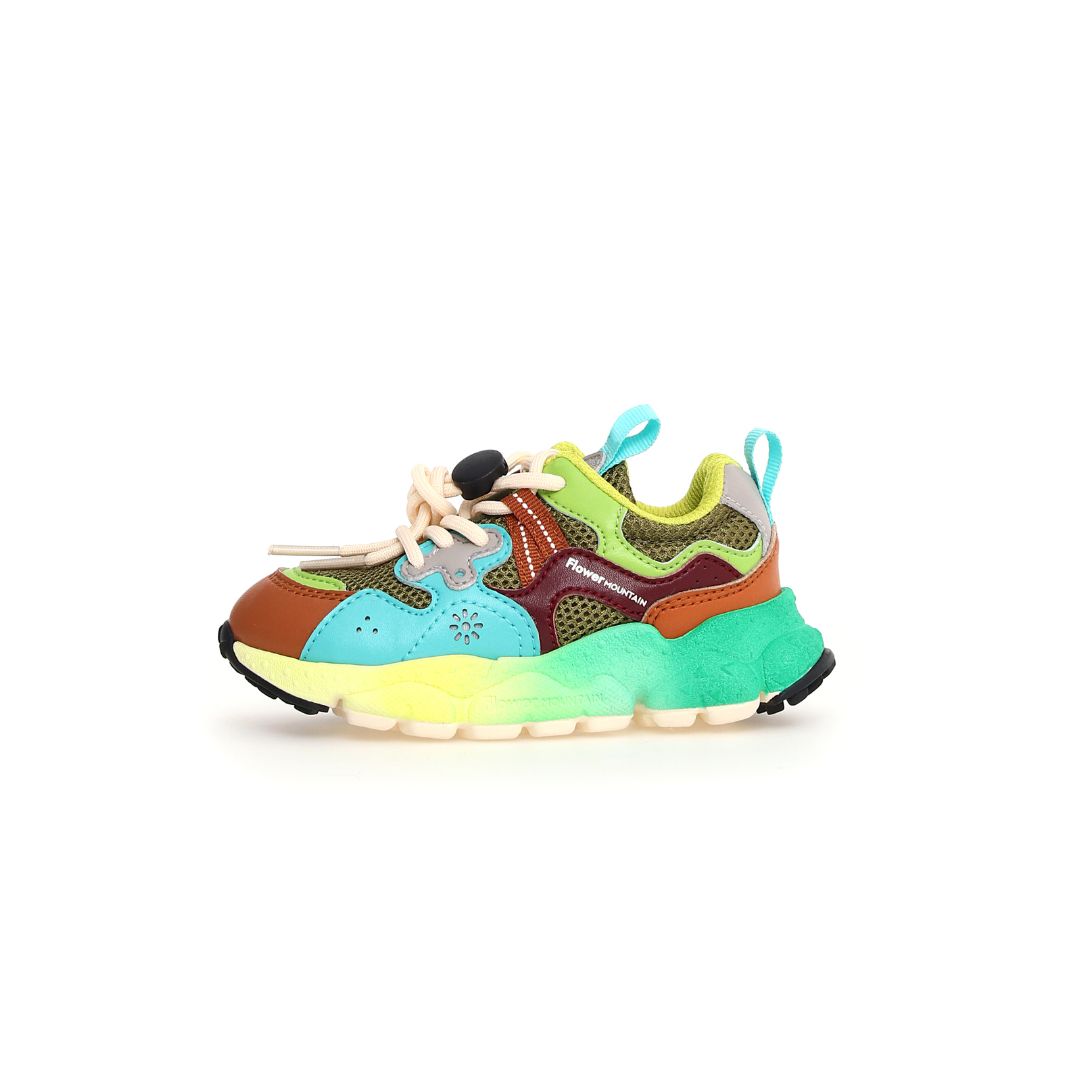 Flower Mountain Yamano 3 Junior sneakers cognac
