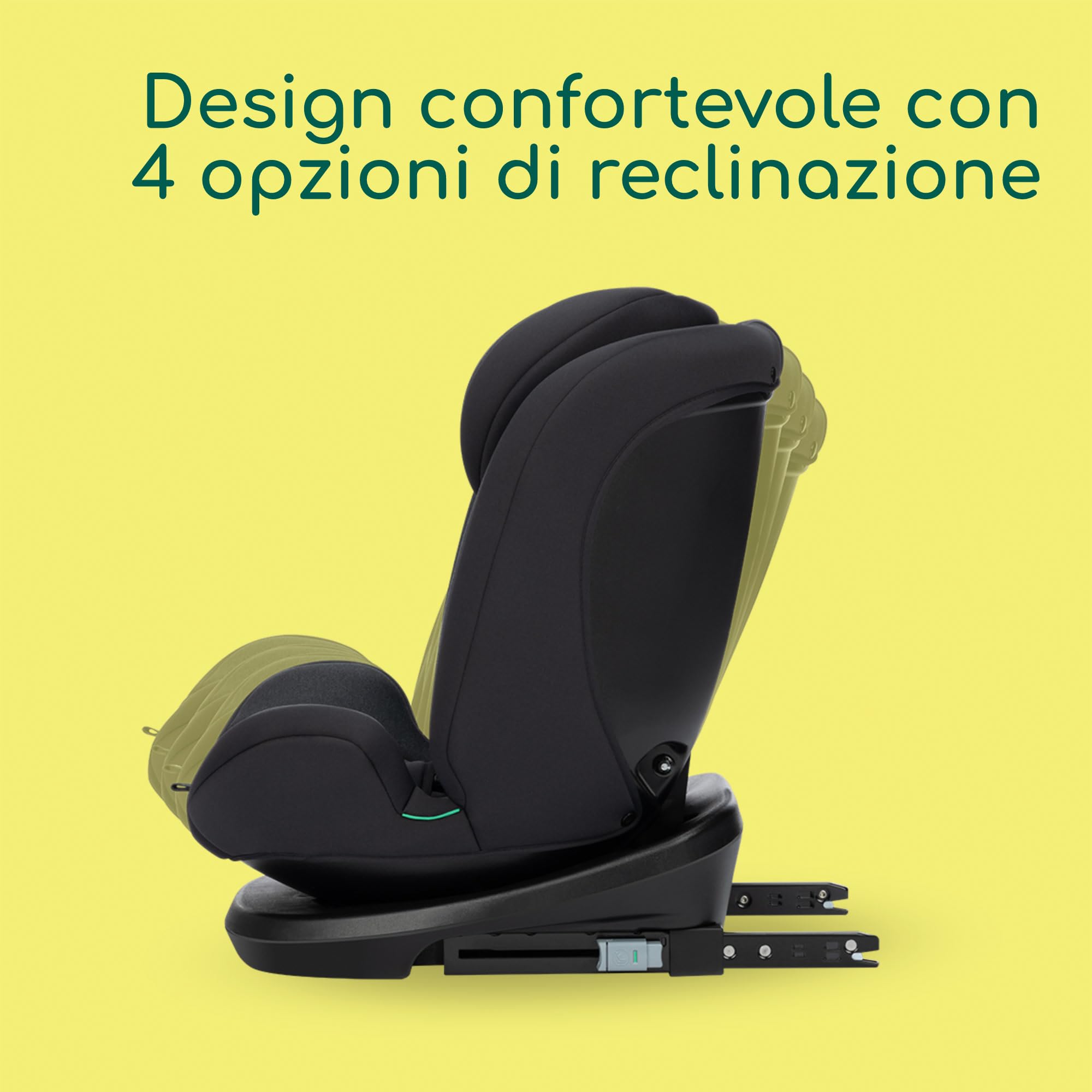 Bébé Confort EverFix i-Size Seggiolino Auto Tinted Black 76-150