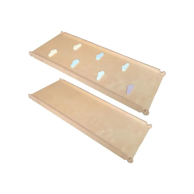 Family Nation Rainbow scivolo rampa Montessori 2-in-1 legno