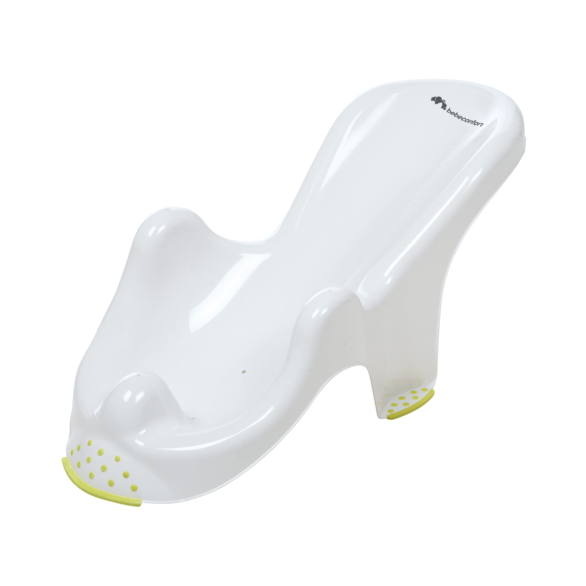 Bebé Confort Sdraietta Bagnetto Ergonomica Bianco Lime 0-6 mesi antiscivolo