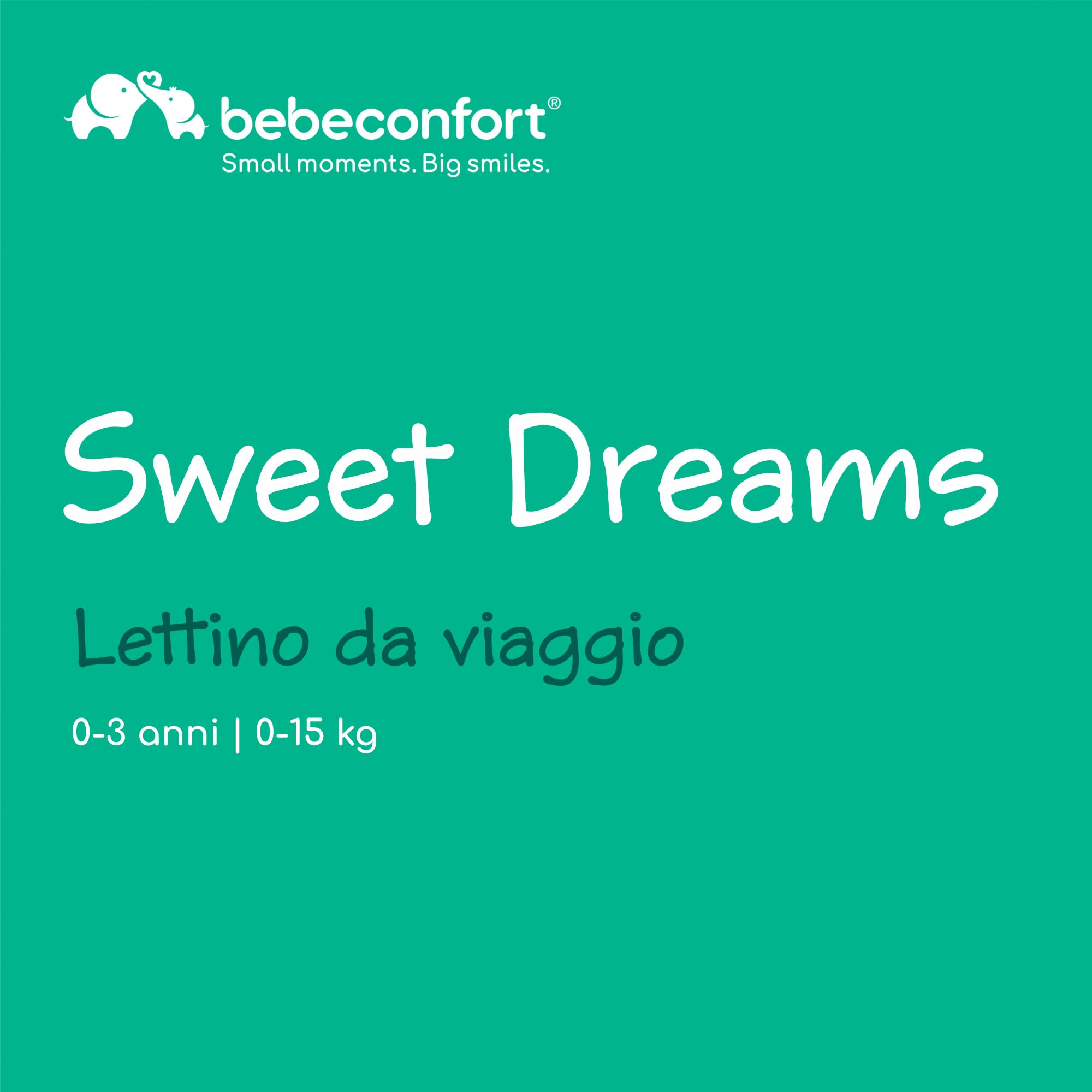 Bebé Confort Sweet Dreams lettino viaggio Mineral Graphite con finestra