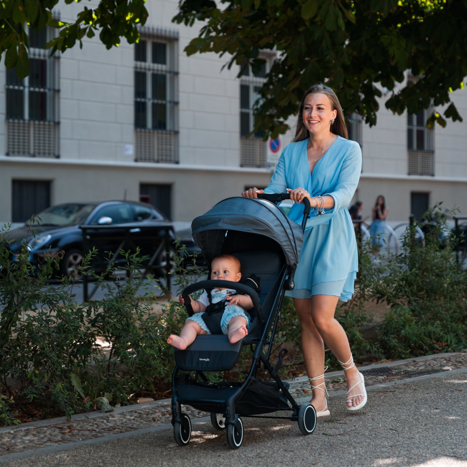 Wonderlife Maia Passeggino Leggero Ultracompatto Grigio
