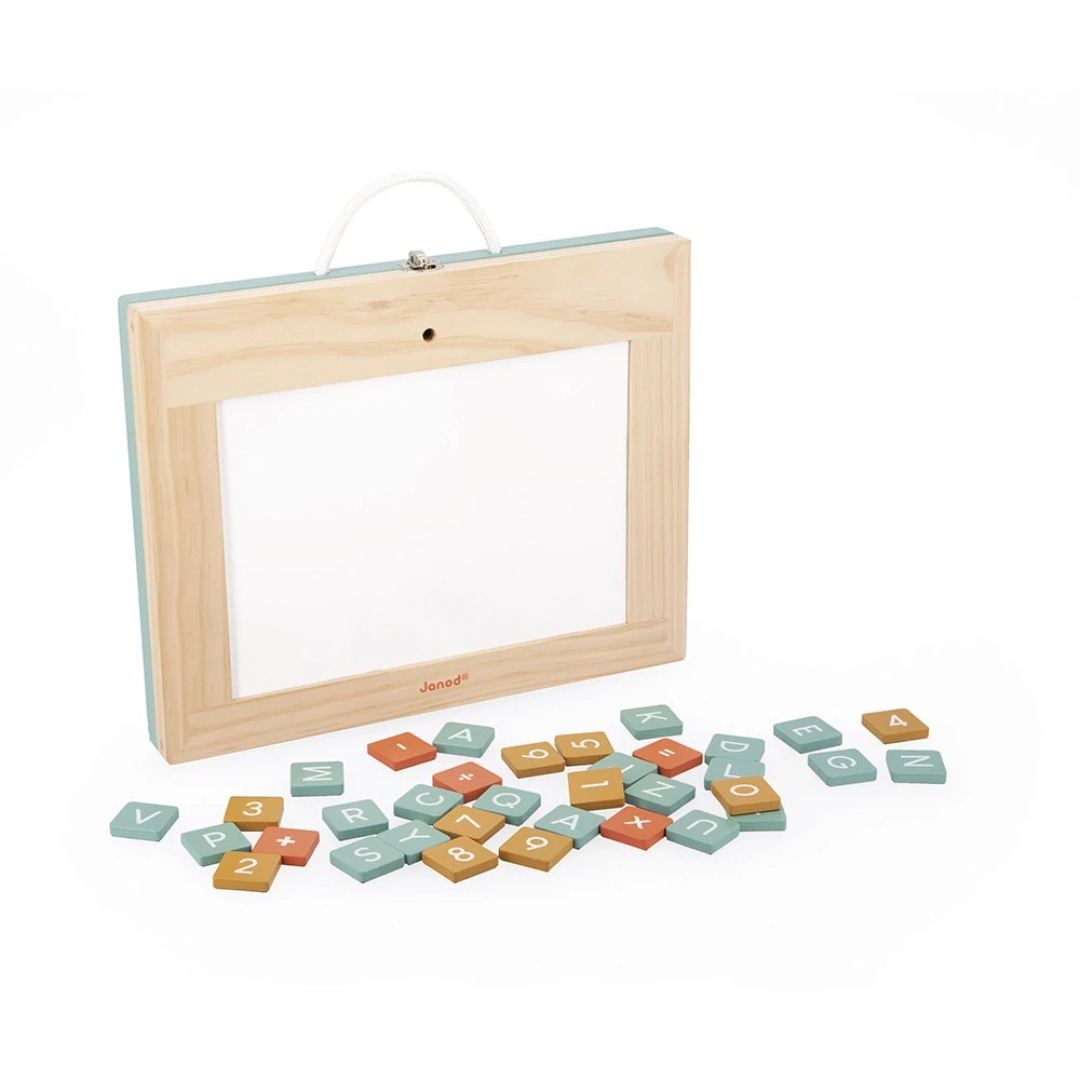 Janod Lavagna Valigetta 4in1 Bambini in Legno