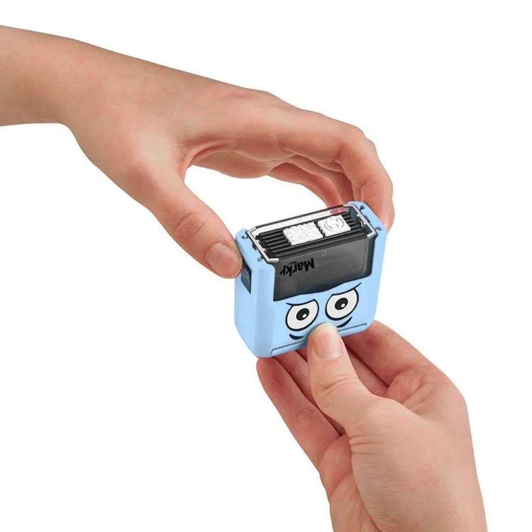 Marky DIY Timbro Tessuti Nero 1000 Impronte
