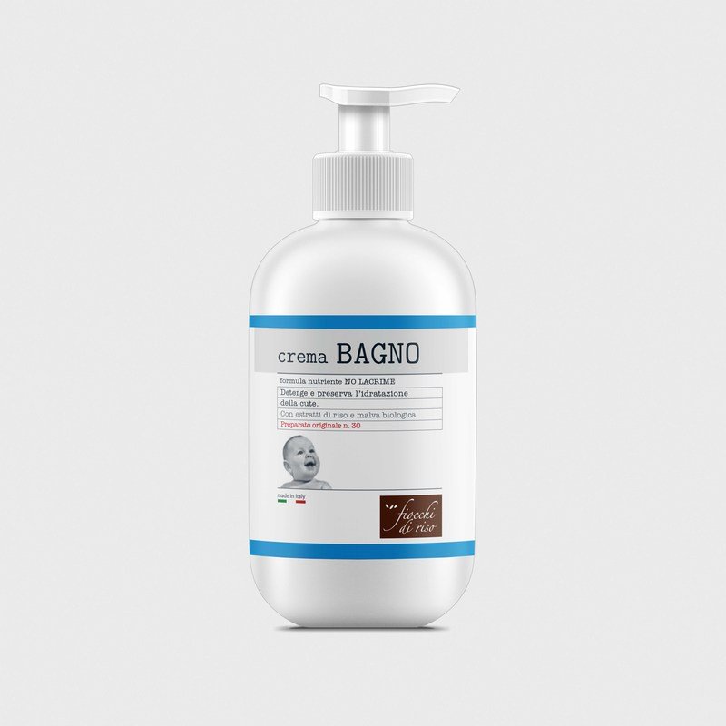 Fiocchi di Riso crema bagno 400ml no lacrime neonato