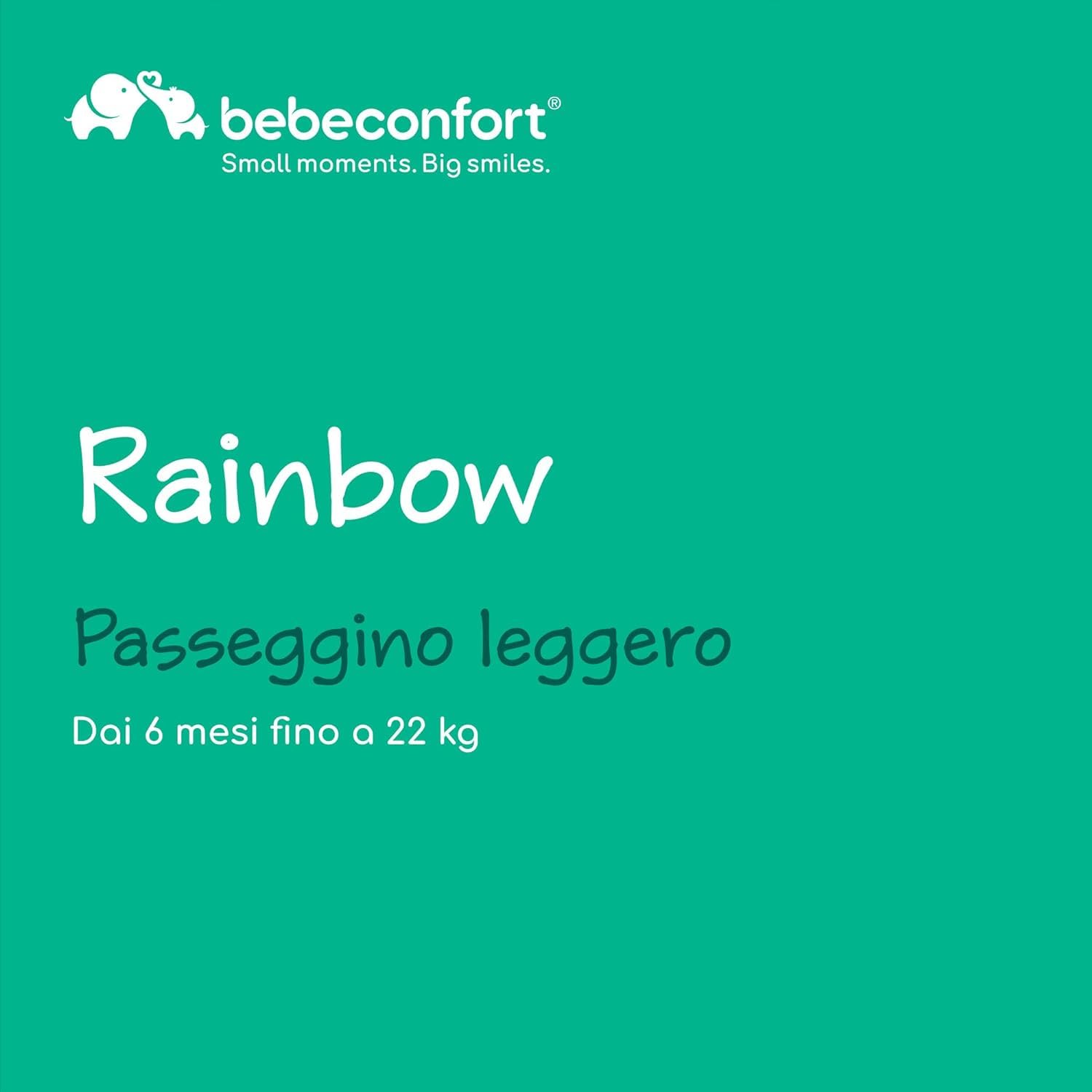 Bebé Confort Rainbow passeggino leggero grigio 22 kg
