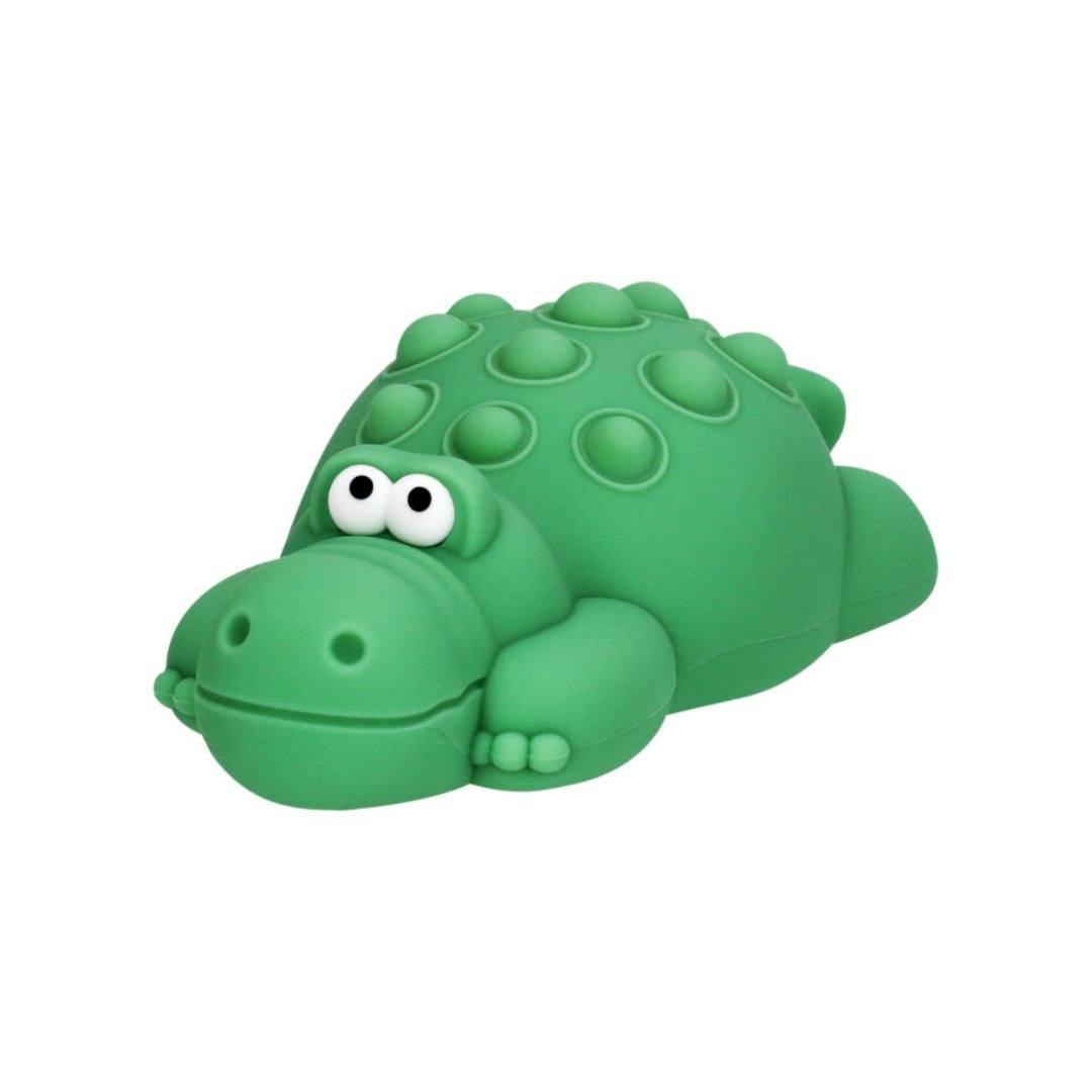 InnoGio GioCrooki lampada notte coccodrillo silicone