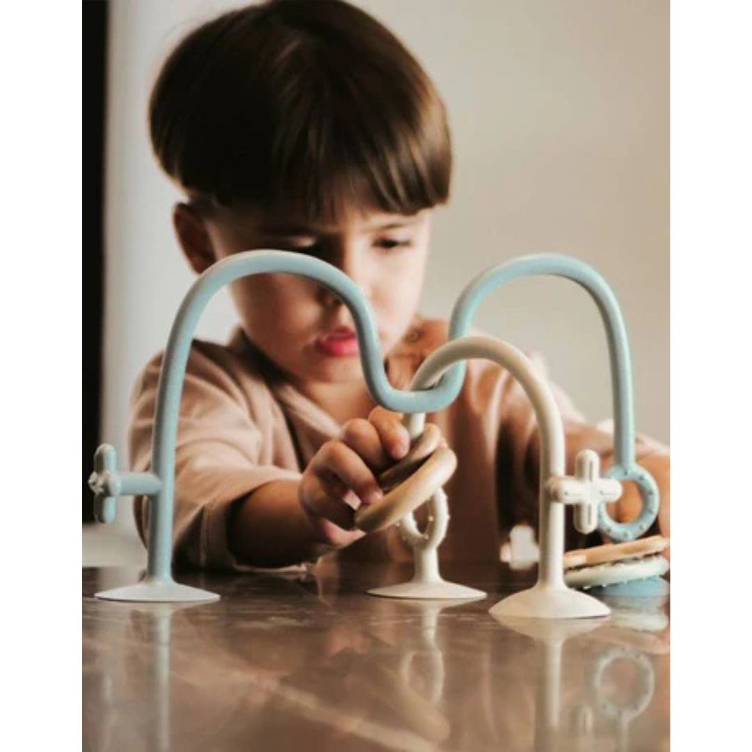 Bamboom gioco con ventose seggiolone silicone legno