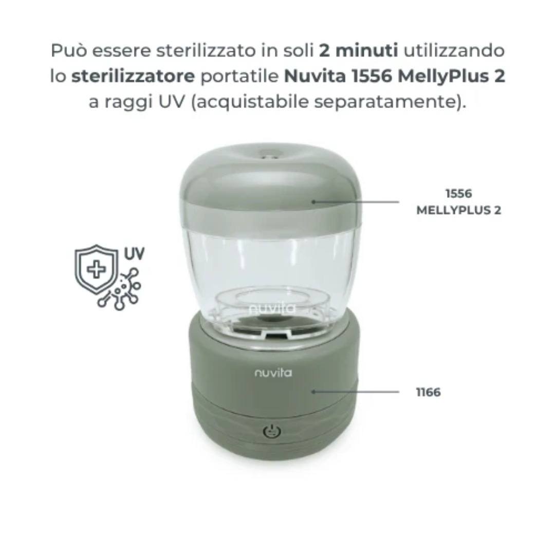 Nuvita Warm70 1166 scaldabiberon portatile batteria
