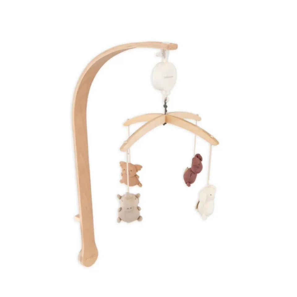Bamboom Animal Friends giostrina lettino legno musicale