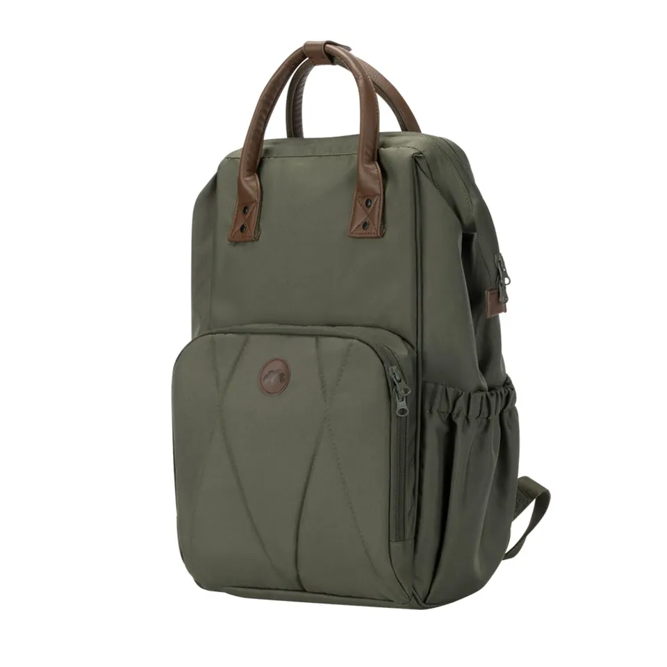 Bebé Confort Zaino Fasciatoio Neonato Verde con Materassino