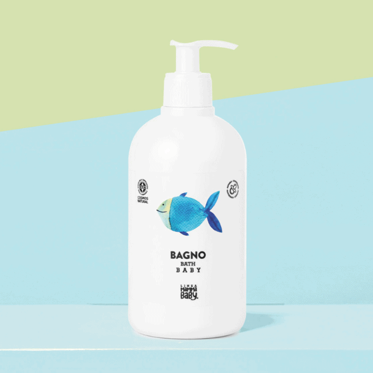 LineaMammaBaby Pasqualino Bagno Baby Cosmos Natural 500 ml