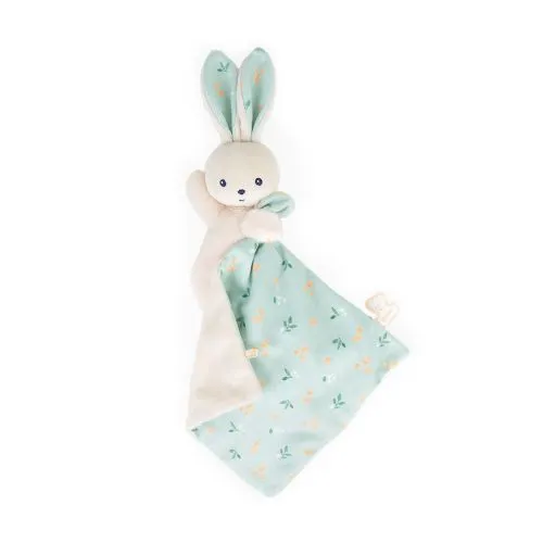 Kaloo doudou coniglietto quadrato peluche riciclato
