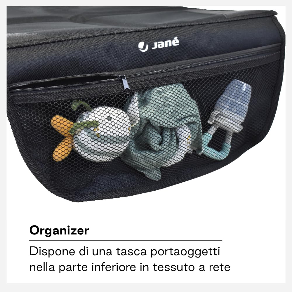 Jané Protezione Sedile Auto coprisedile Isofix con organizer