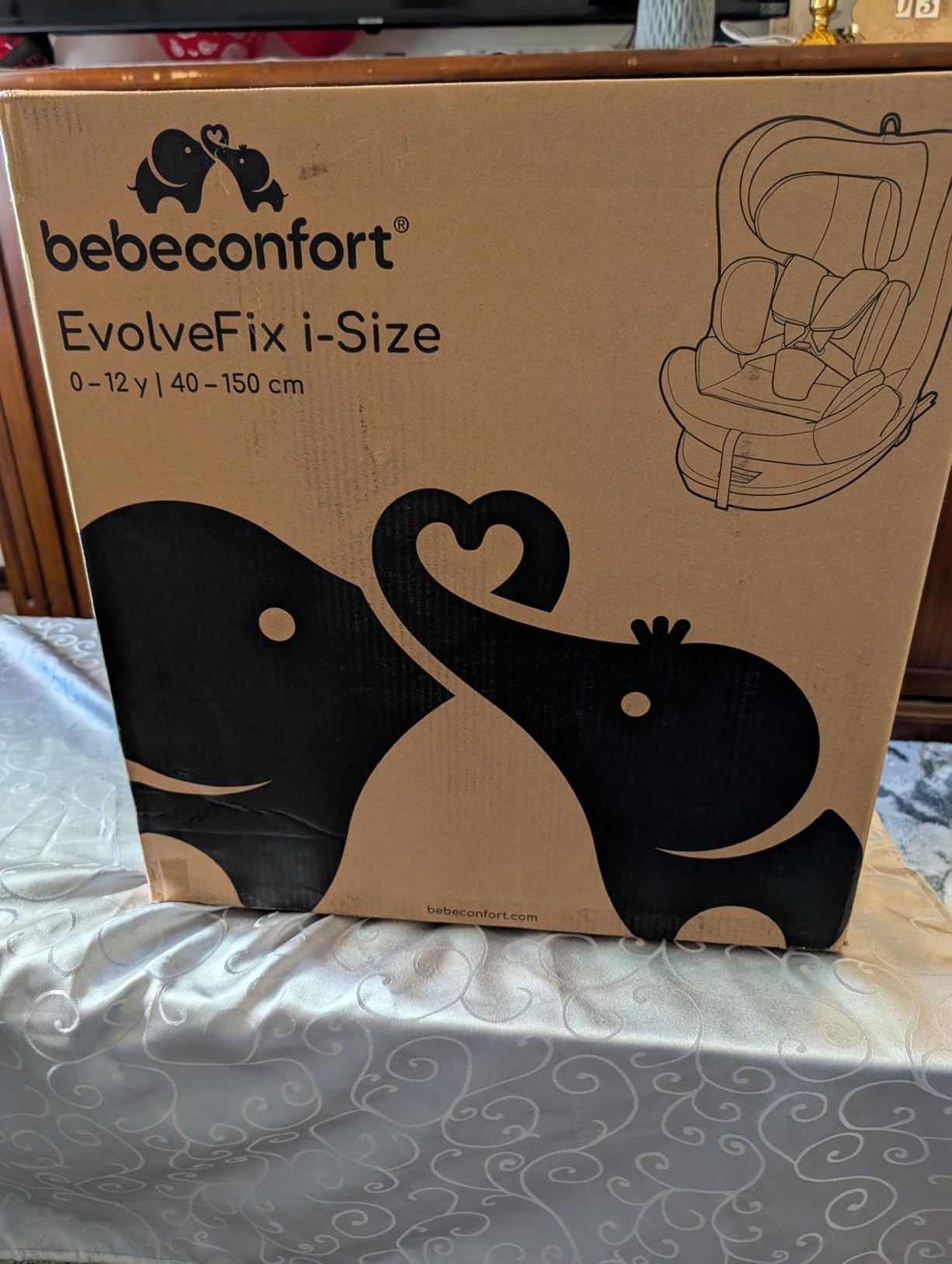 Bebé Confort EvolveFix i-Size seggiolino auto Grafite girevole