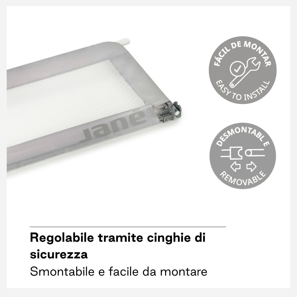 Jané Basic sponda letto 90 cm traspirante