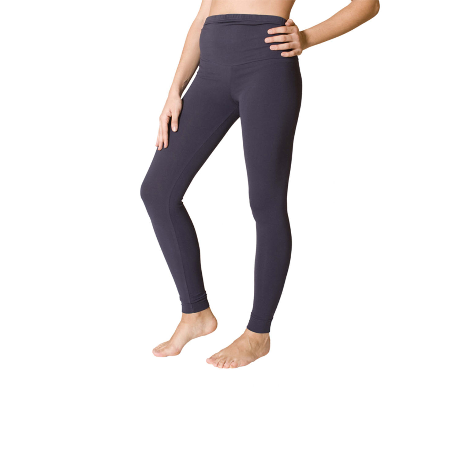 Premamy M1409 leggings premaman lungo cotone