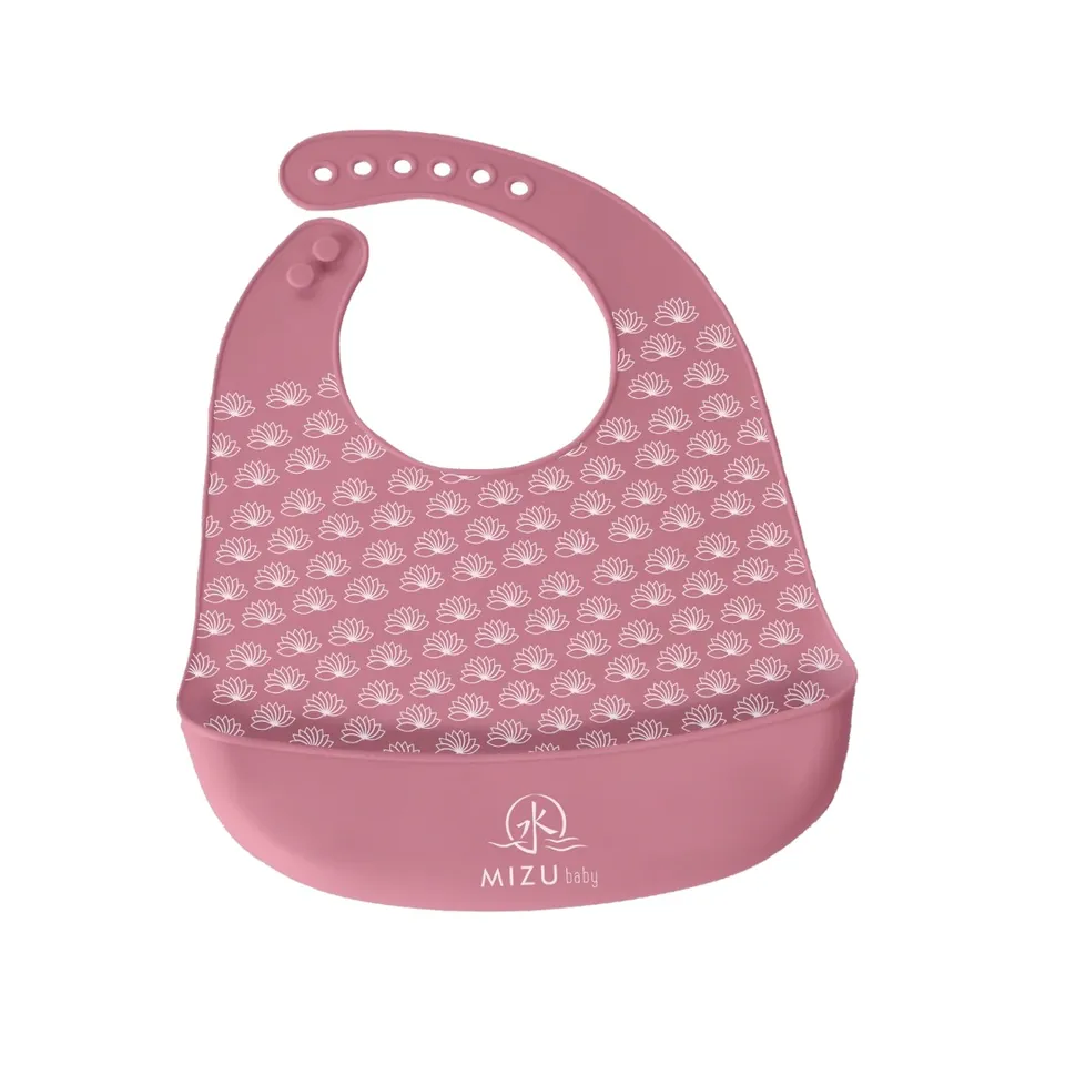 Mizu Baby Taiki bavaglino silicone con tasca regolabile