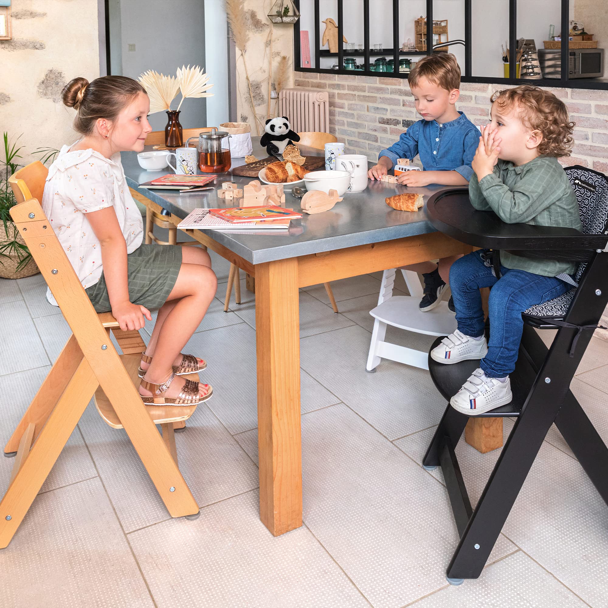 Bebé Confort Timba seggiolone in legno Natural Wood evolutivo