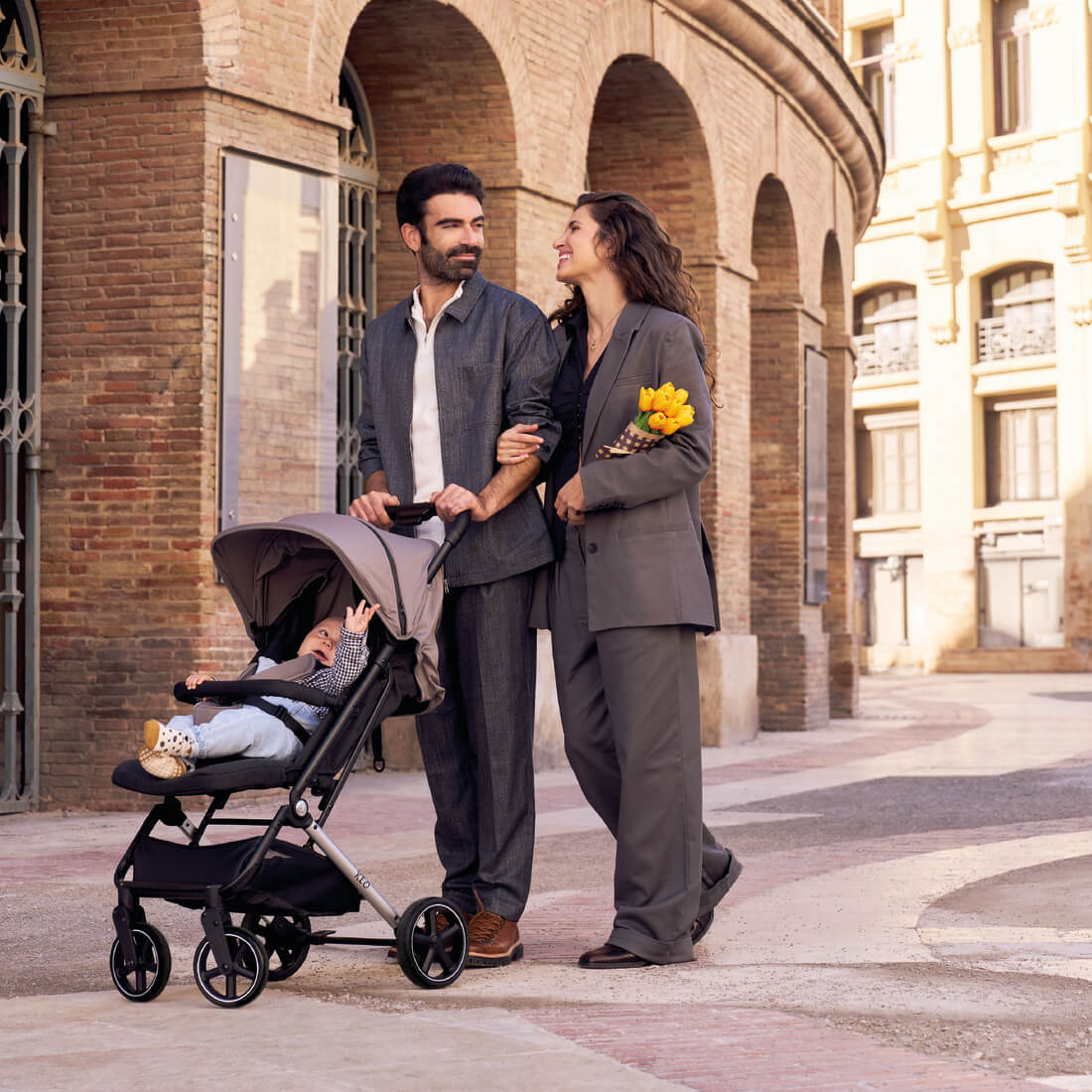 Innovaciones MS Keo Passeggino Leggero 22 kg Cappuccio XXL