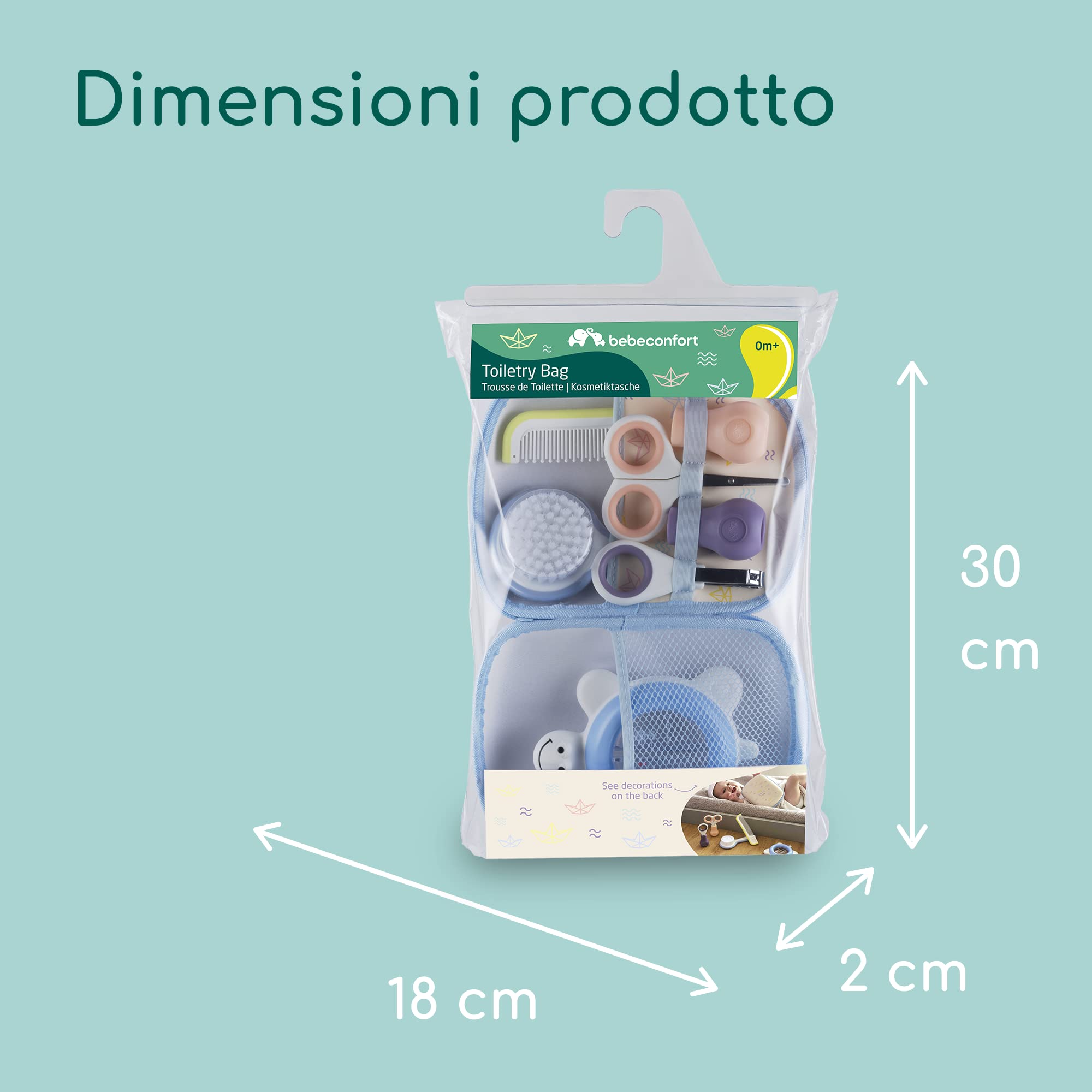 Bebé Confort Set Toilette neonato Paper Boat 6 pezzi