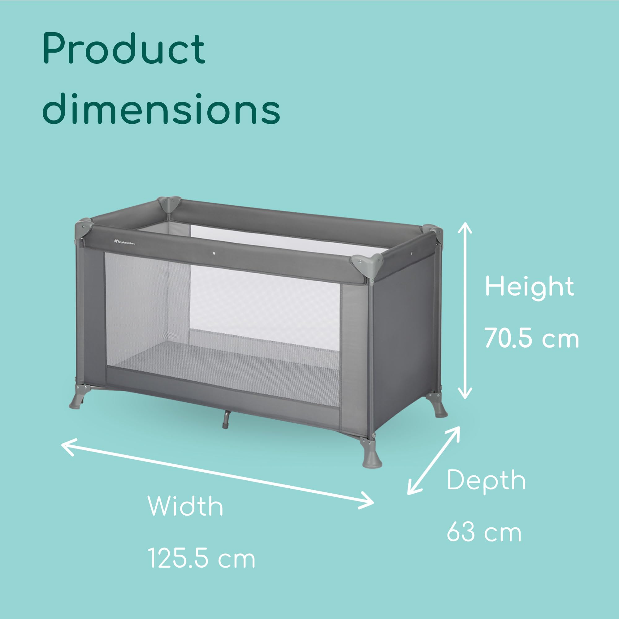 Bebé Confort Soft Dreams lettino viaggio grigio 15 kg