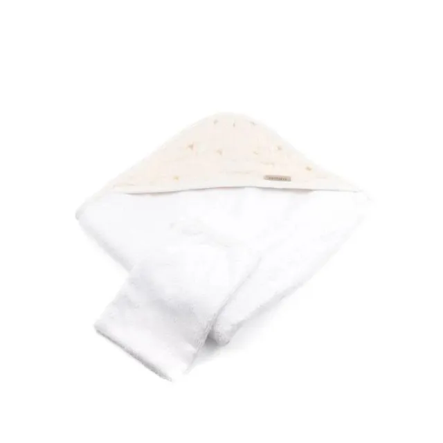 Bamboom asciugamano neonato con cappuccio e guanto 75x75